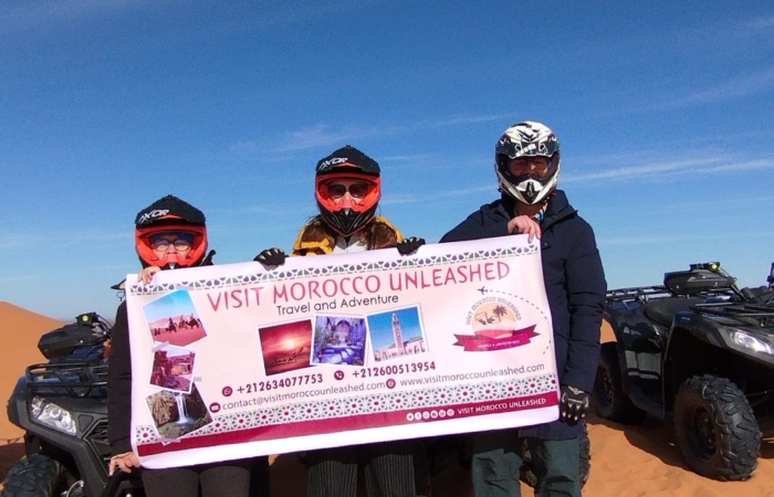 4 days tour from Marrakech to Merzouga.