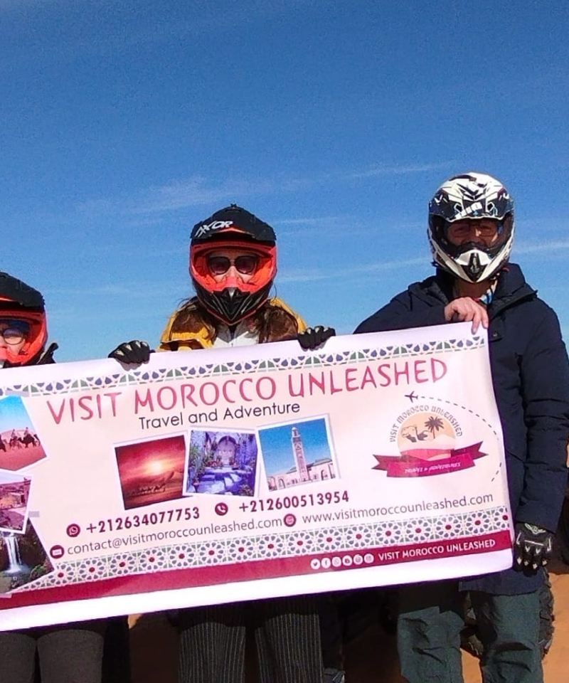 4 days tour from Marrakech to Merzouga.